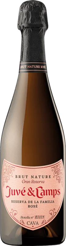 Juvé y Camps 100th Pinot Negro Cava Rosé — Rosado, Edición Especial Aniversario Reserva Familiar 75 cl.