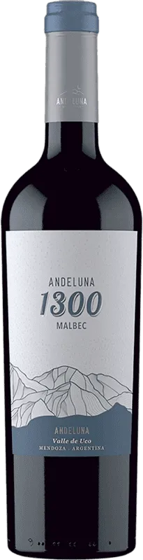 Andeluna 1300 Malbec Mendoza Joven 75 cl.