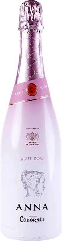 Codorníu Anna Sleever Print Brut Cava Rosé — Rosado 75 cl.