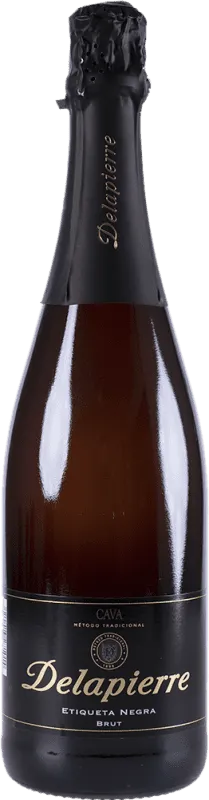 Codorníu Delapierre Brut Cava Black — Edición Negra Joven 75 cl.
