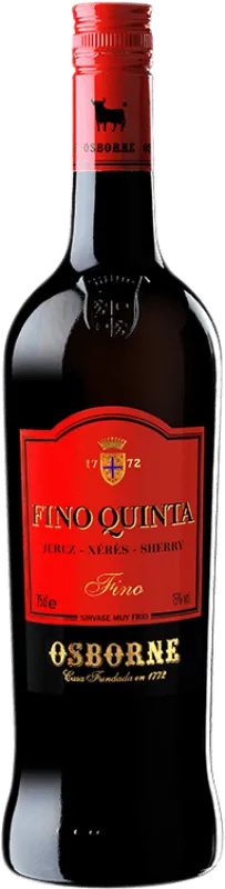 Osborne Quinta Palomino Fino Manzanilla-Sanlúcar de Barrameda 75 cl.