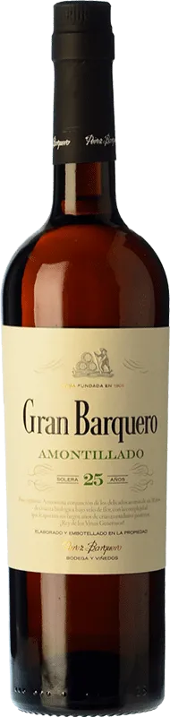 Pérez Barquero Gran Barquero Pedro Ximénez Montilla-Moriles Amontillado 75 cl.