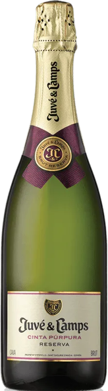 Juvé y Camps Cinta Púrpura Brut Cava Reserva Media Botella 37 cl.