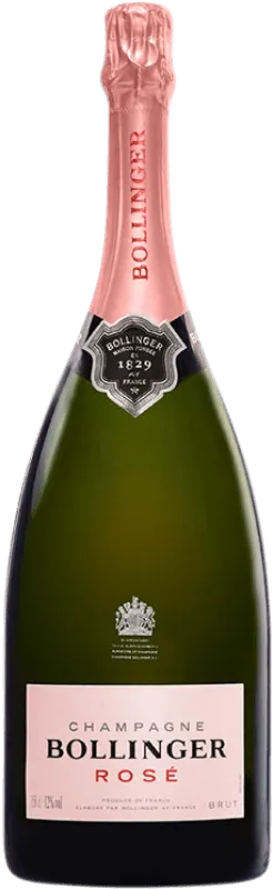 Bollinger Brut Champagne Rosé — Rosado Botella Magnum 1,5 L.