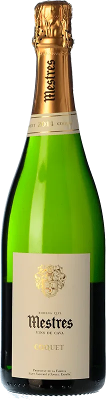 Mestres Coquet Brut Nature Cava Gran Reserva 75 cl.