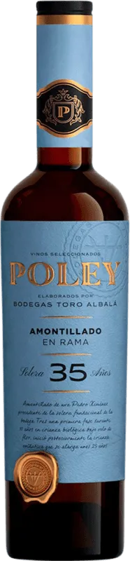 Toro Albalá Marqués de Poley Pedro Ximénez Montilla-Moriles Solera, Amontillado, Fino en Rama 35 Años Botella Medium 50 cl.