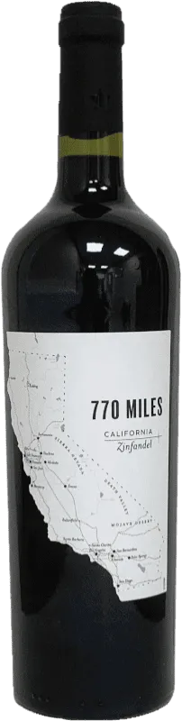 770 Milles Zinfandel Seco California Joven 75 cl.