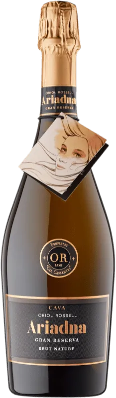 Oriol Rossell Ariadna Brut Nature Cava Gran Reserva 75 cl.