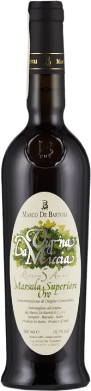 Marco de Bartoli Grillo Marsala Edición Oro, Superiore — Superior Reserva Botella Medium 50 cl.