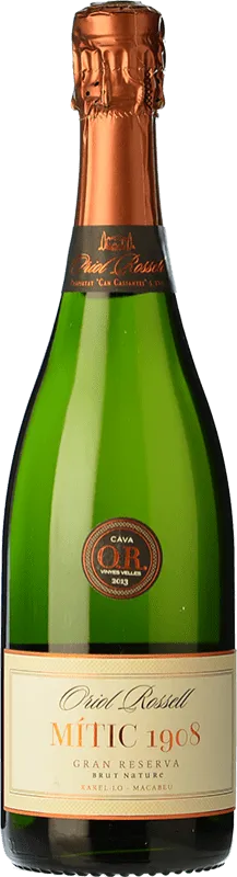 Oriol Rossell Mitic Brut Nature Cava Gran Reserva 75 cl.
