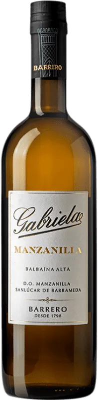 Barrero Gabriela Listán Manzanilla-Sanlúcar de Barrameda 75 cl.