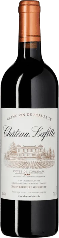 Max et Philippe Mengin. Château Lafitte Côtes de Bordeaux 75 cl.