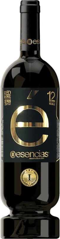 Esencias «é» 12 Meses Tempranillo Vino de la Tierra de Castilla y León Edición Limitada, Premium Crianza 2012 75 cl.