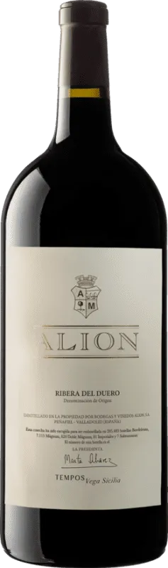 Alión Tempranillo Ribera del Duero Botella Jéroboam-Doble Mágnum 3 L.
