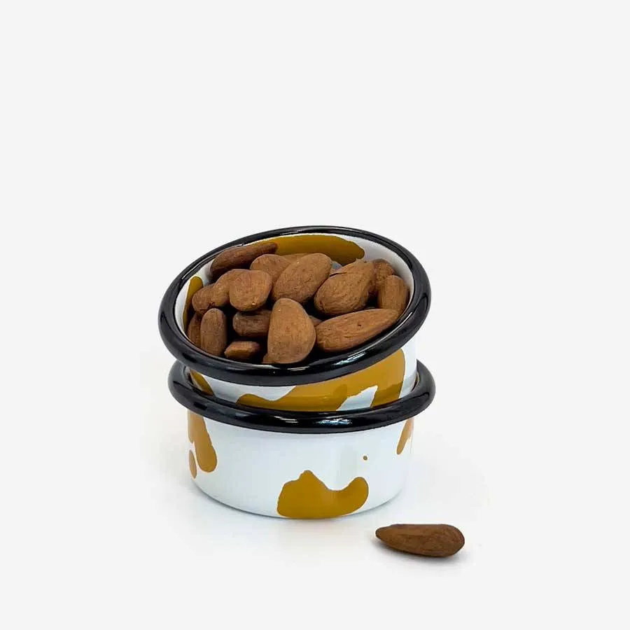 Bowl pequeño mostaza enamel