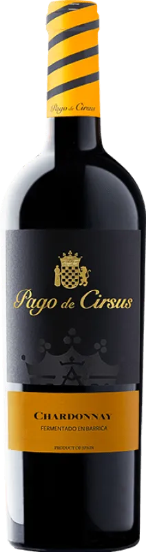 Pago de Cirsus Chardonnay Vino de Pago Finca Bolandín Fermentado en Barrica 75 cl.