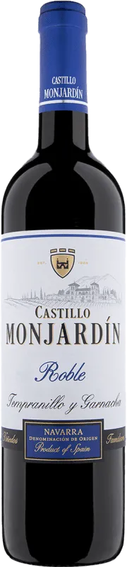 Castillo de Monjardín Tempranillo Navarra Roble 75 cl.