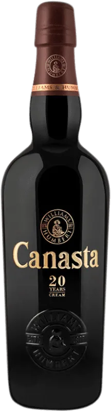 Williams & Humbert Canasta Jerez-Xérès-Sherry Cream — Crema 20 Años Botella Medium 50 cl.