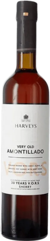 Harvey's Palomino Fino Jerez-Xérès-Sherry Amontillado VORS Very Old Rare Sherry — Muy Viejo y Exclusivo Botella Medium 50 cl.