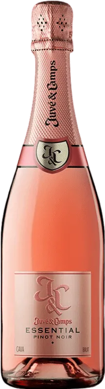 Juvé y Camps Essential Pinot Negro Brut Cava Rosé — Rosado Joven 75 cl.