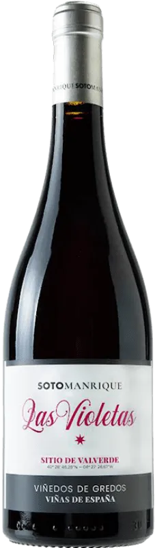 Soto y Manrique Las Violetas Garnacha Cebreros 75 cl.