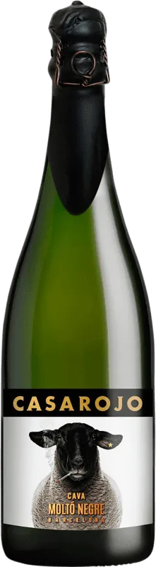 Casa Rojo Moltó Negre Trepat Brut Cava 75 cl.