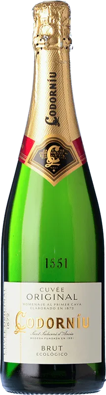 Codorníu Brut Cava Cuvée, Original Eco — Ecológico 75 cl.