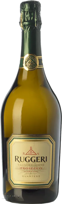 Ruggeri Quartese Glera Brut Prosecco di Conegliano-Valdobbiadene 75 cl.