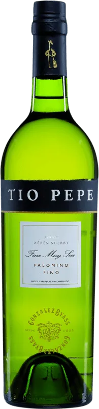 González Byass Tío Pepe Palomino Fino Extra Seco Jerez-Xérès-Sherry 75 cl.