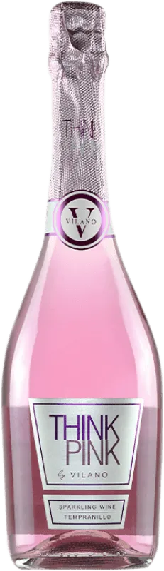 Viña Vilano Think Pink Tempranillo Sparkling — Espumoso 75 cl.