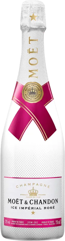 Moët & Chandon Ice Semiseco Champagne Rosé — Rosado, Impérial 75 cl.