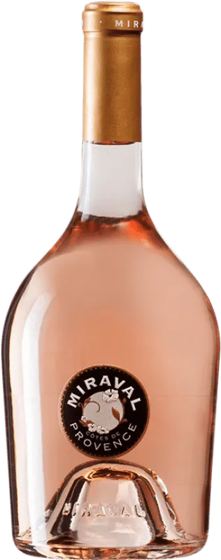 Château Miraval Côtes de Provence Rosé — Rosado Joven Botella Magnum 1,5 L.