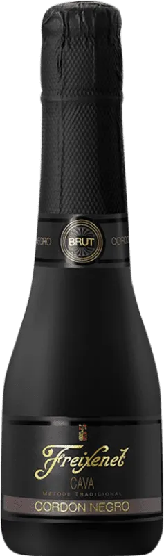 Freixenet Cordón Brut Cava Negro Reserva Botellín 20 cl.