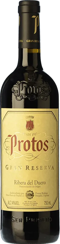 Protos Tempranillo Ribera del Duero Gran Reserva 75 cl.