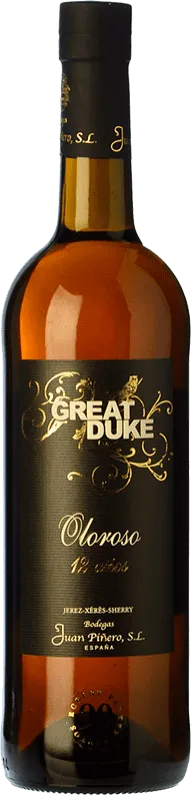 Juan Piñero Great Duke Palomino Fino Jerez-Xérès-Sherry Oloroso VORS Very Old Rare Sherry — Muy Viejo y Exclusivo 12 Años 75 cl.