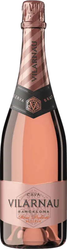 Vilarnau Delicat Brut Cava Rosé — Rosado Reserva Eco — Ecológico 75 cl.