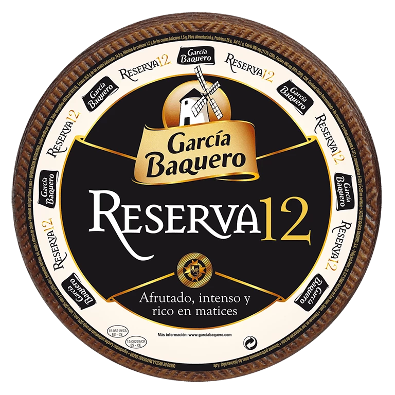 Cuña de Queso García Baquero Reserva 12 (775gr)