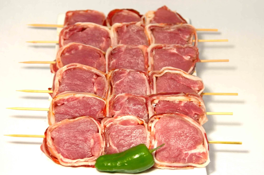 Brochetas Solomillo y Panceta (4x 100gr)