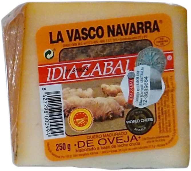 Cuña Idiazabal Natural DOP (250gr)