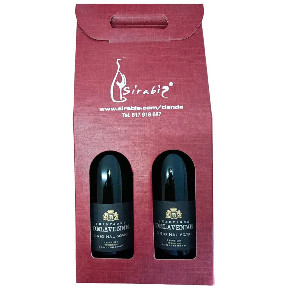 Pack 2 botellas Champagne Delavenne Original Brut