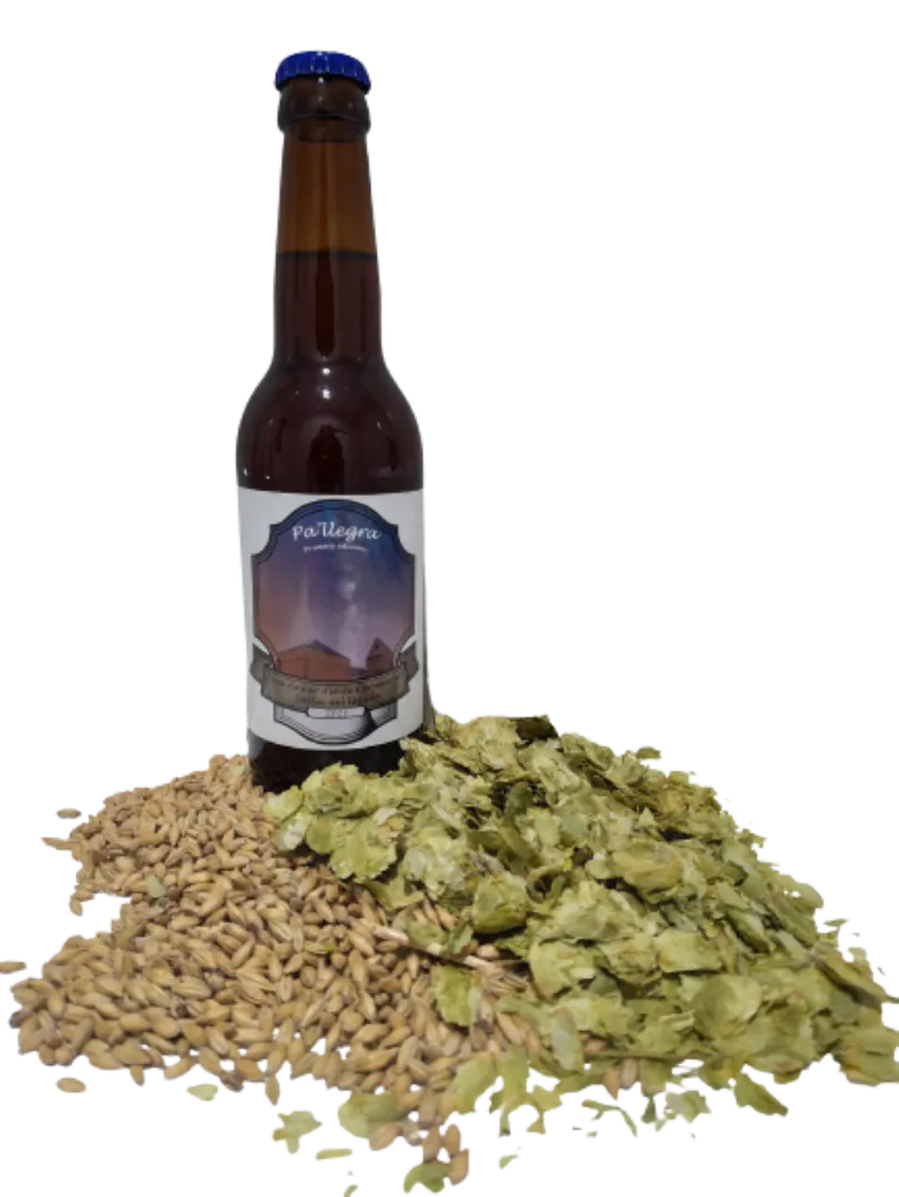 Pack Cerveza Artesana Valles del Lúpulo, Pa´llegra. L 6 botellas de 33 cl