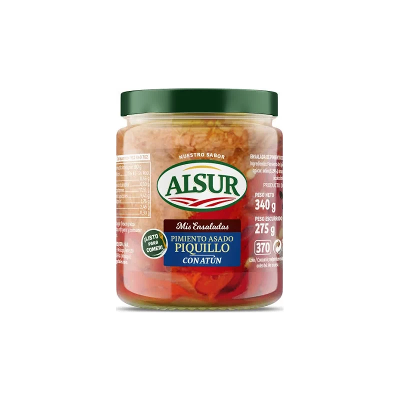 Pimientos Asados del Piquillo con Atún Alsur (340gr)