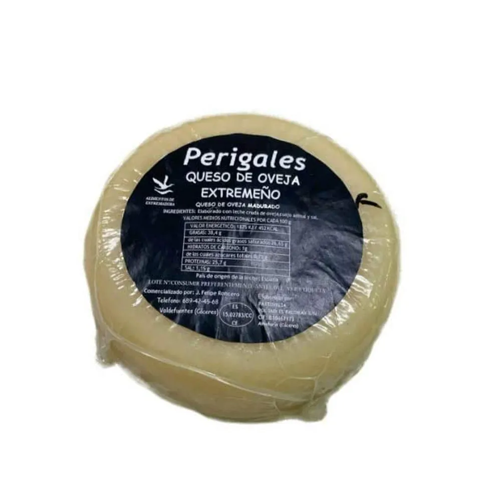 Queso Perigales de Oveja Extremeño 0,700 kg