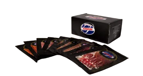 Pack 5 Sobres de 200gr. Jamón Ibérico Cebo Blanco