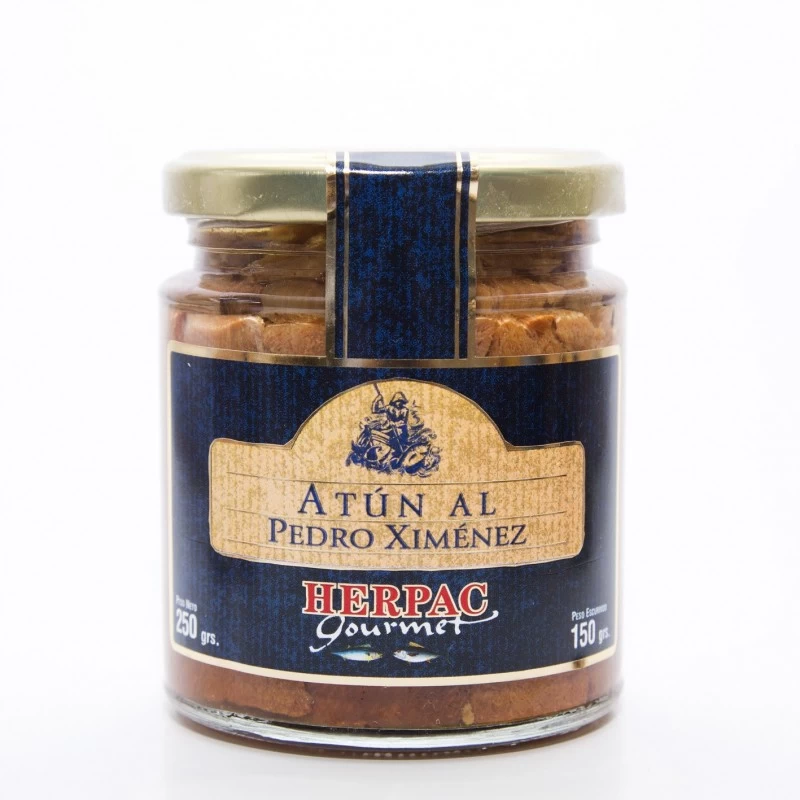Atún al Pedro Ximénez en AOVE Herpac (260gr neto)