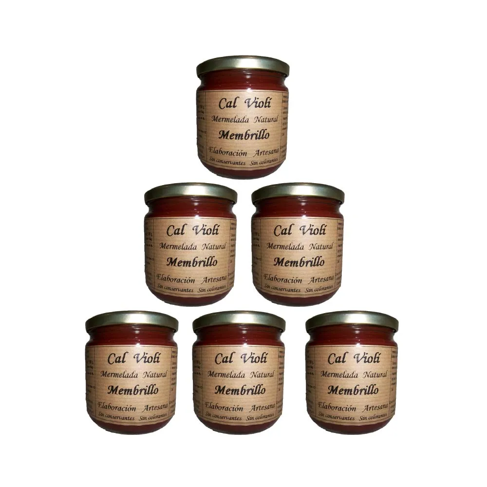 Pack mermelada de membrillo - 6x340 ml