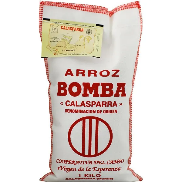 Arroz Bomba Calasparra DOP Saquito 1kg