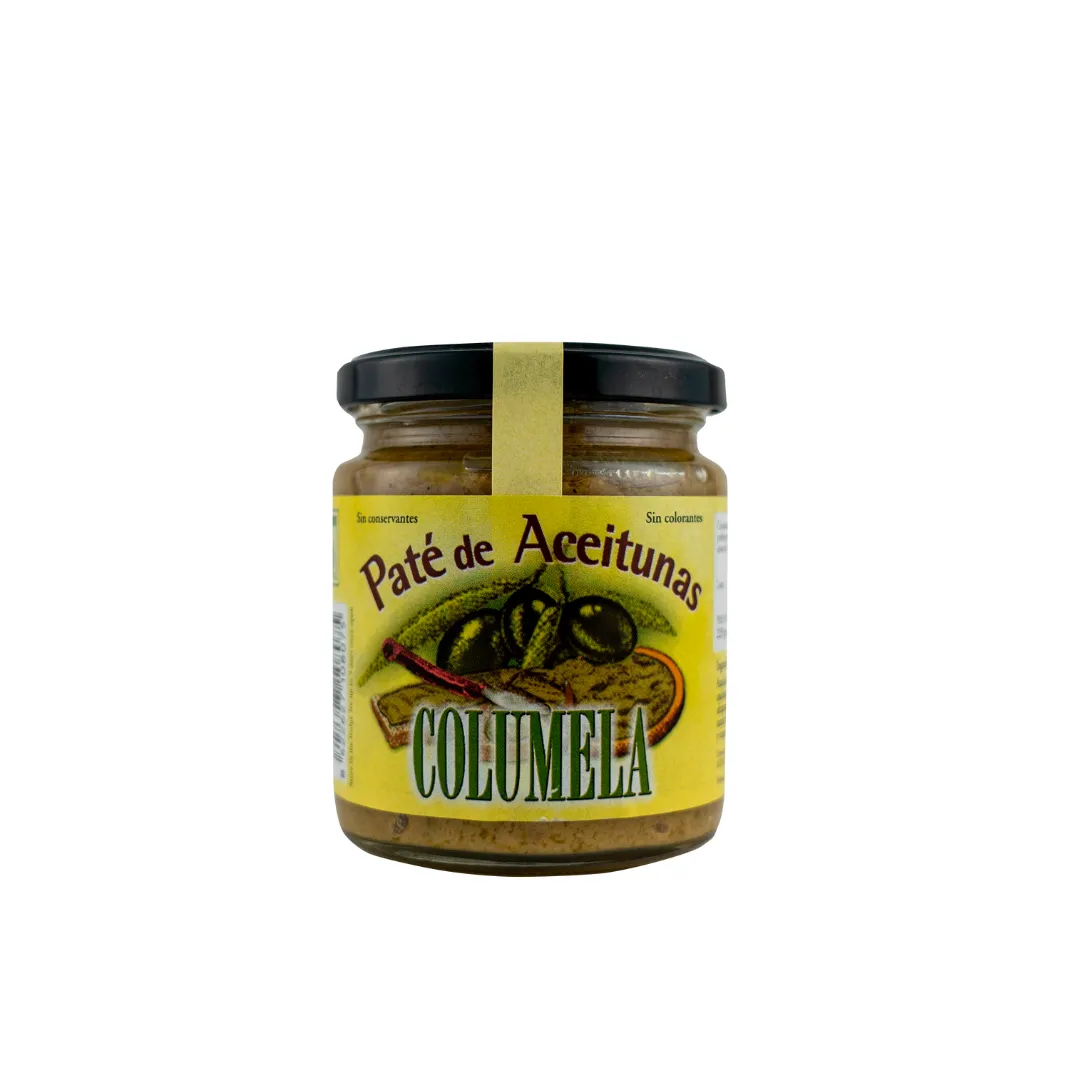 Columela Paté de aceitunas verdes 225g - Pack 6