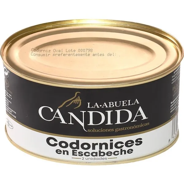 Codornices en Escabeche La Abuela Cándida 475g