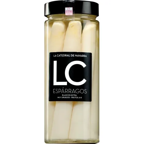 Espárrago blanco entero 6-8 Navarra 325g